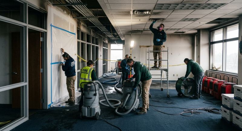 Commercial Fire Damage Repair in Scottsdale, AZ