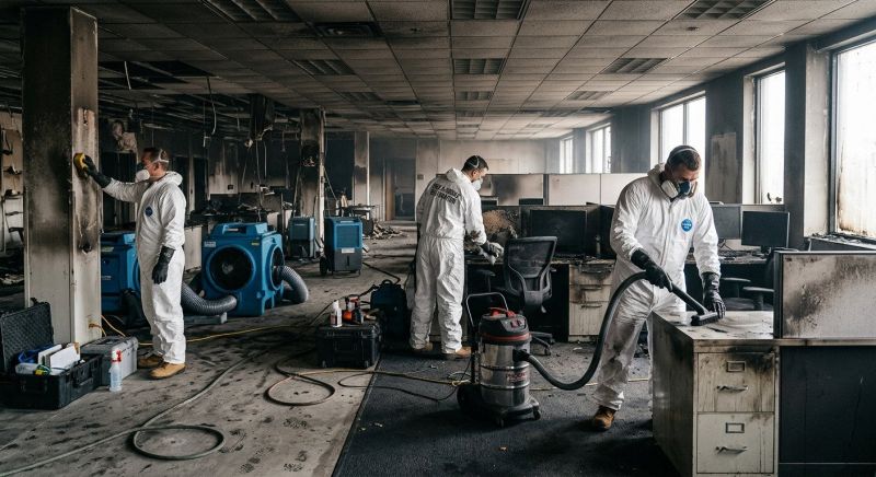 Commercial Fire Mitigation in Mesa, AZ