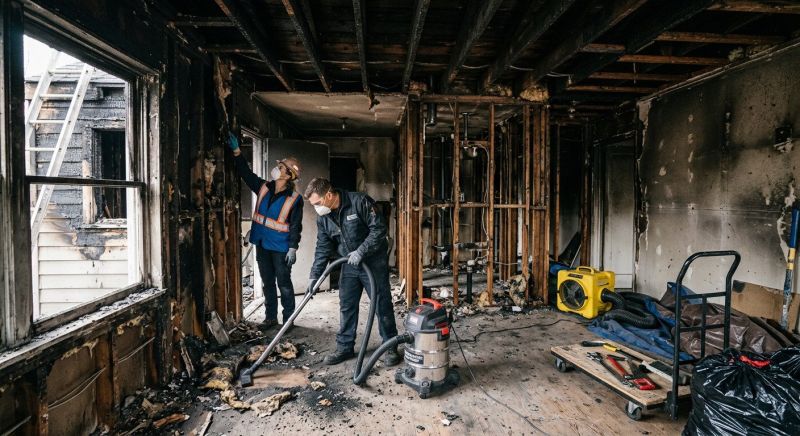 Residential Fire Restoration in Mesa, AZ