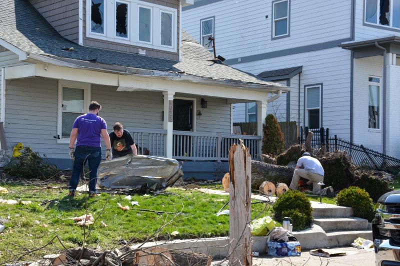 Roof Storm Damage Remediation in Kansas City, KS